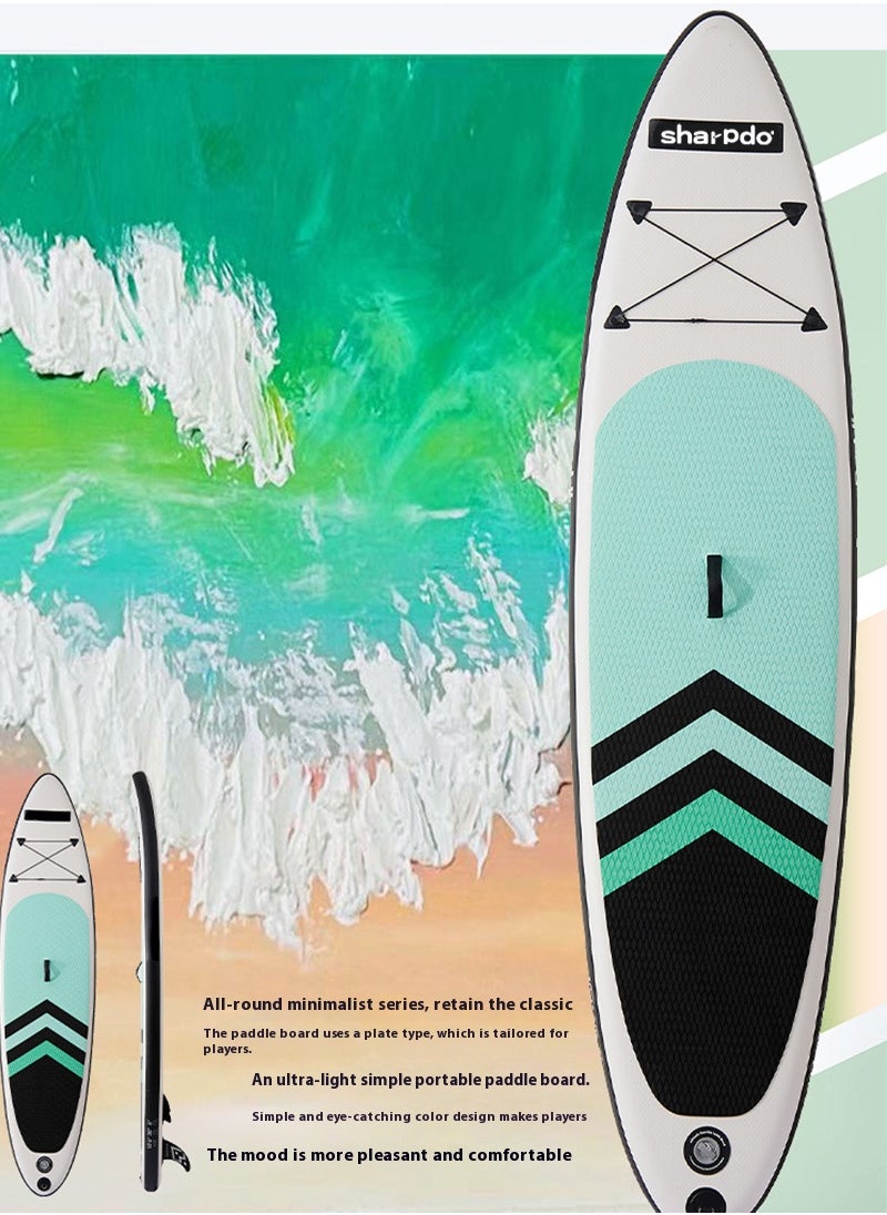 Sharpdo - 3.2m Inflatable Paddle Board Sea Surfing Board All-Round Board - Image 1
