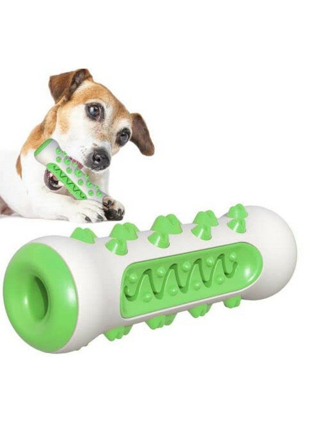 Generic Dog Chewable Puppy Teething Toys Dog Dental Care Toothbrush Sawtooth Shape Dog Teeth Cleaning Toys (Green)  - Image 4