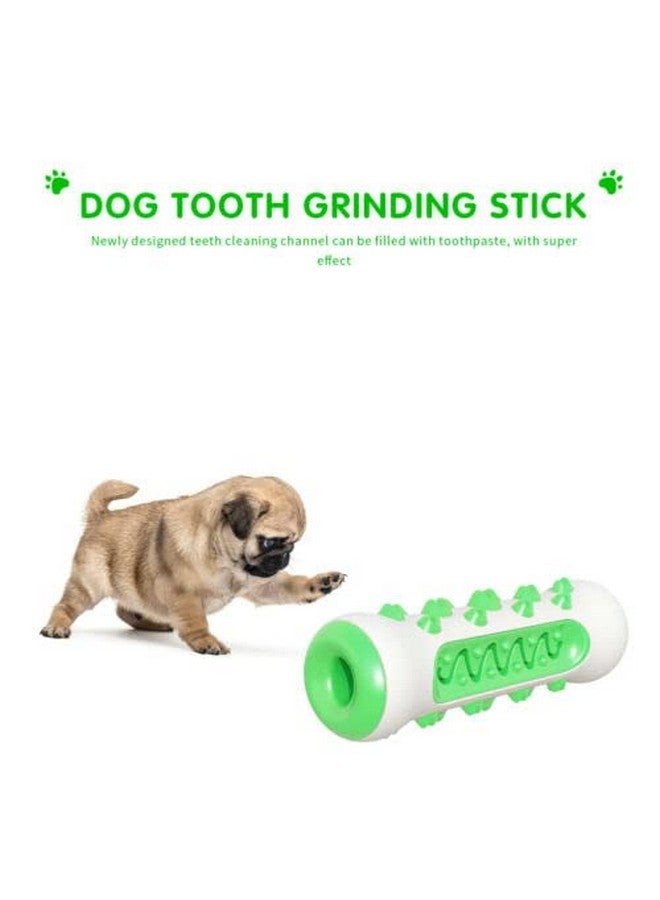Generic Dog Chewable Puppy Teething Toys Dog Dental Care Toothbrush Sawtooth Shape Dog Teeth Cleaning Toys (Green)  - Image 3