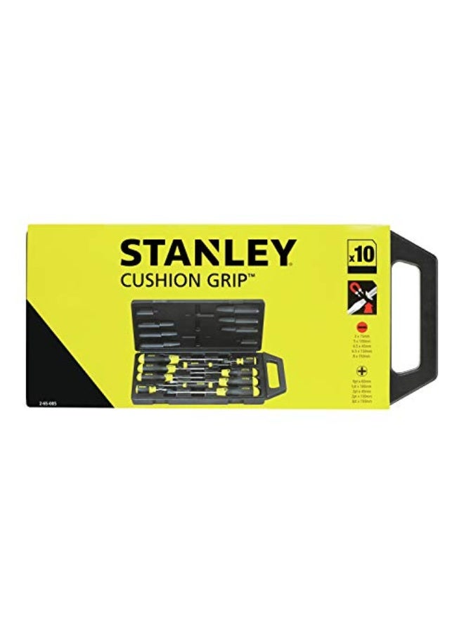 Stanley 2-65-005 Ph"CUShion Grip" Screwdriver, Multi-Colour, Set of 10 Piece  - Image 5