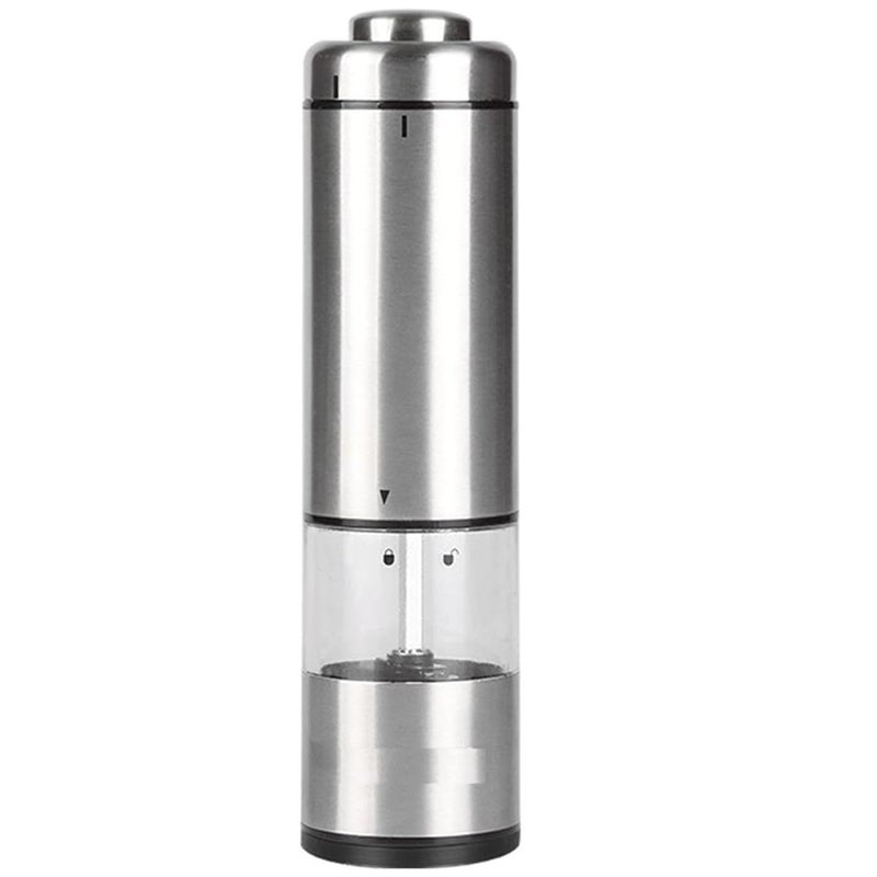 Automatic Electric Pepper Grinder Stainless Steel Small Size For Kitchen And Dining - Image 1