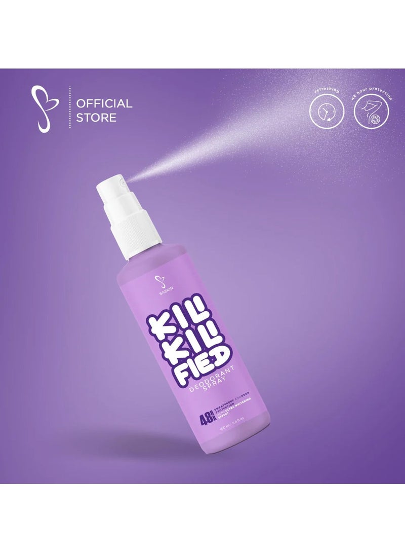 SASKIN Kili-Kili fied by Saskin Deodorant Spray - Image 2