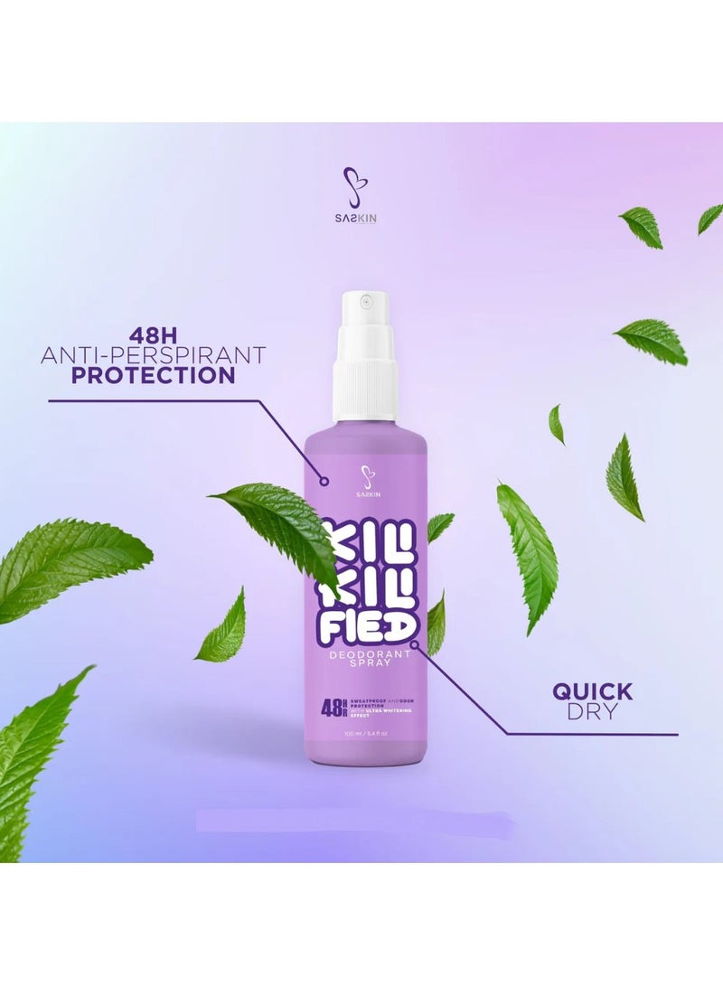 SASKIN Kili-Kili fied by Saskin Deodorant Spray - Image 3