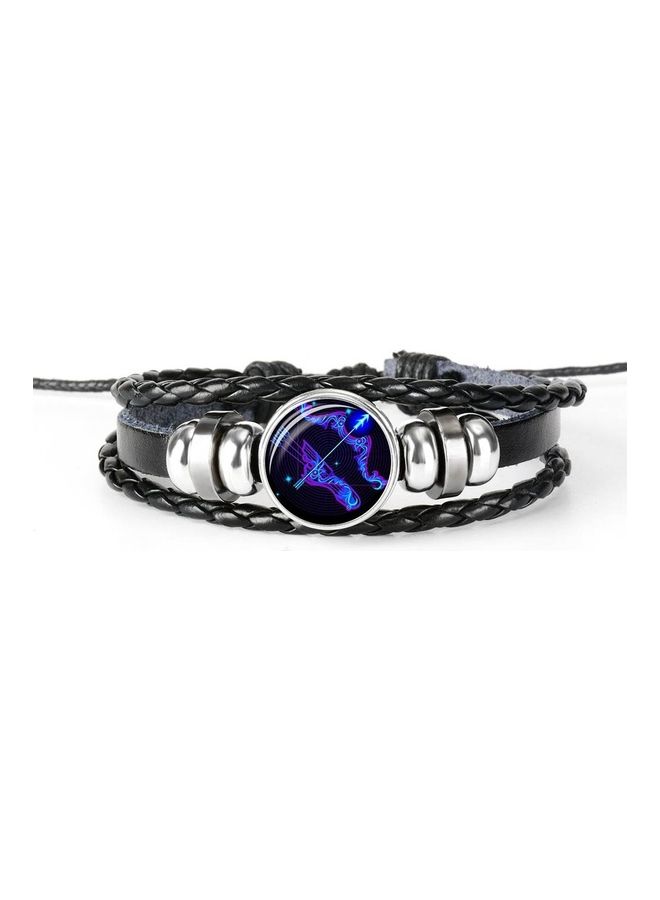12 Constellation Leather Bracelet - Image 5