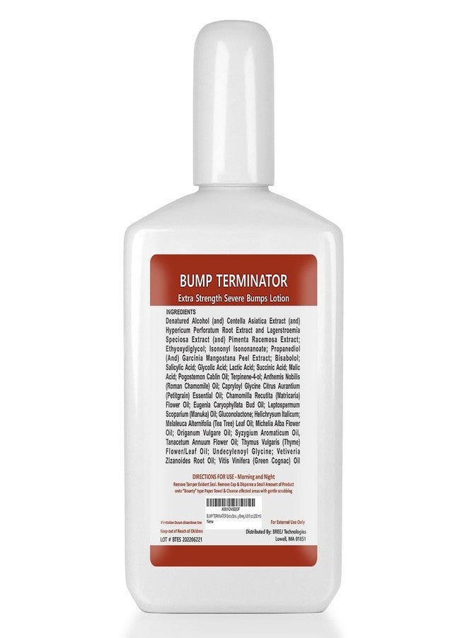 BREEJ BUMP TERMINATOR EXTRA STRENGTH Severe Bumps Treatment | Razor Bumps And Ingrown Hair Treatment | Bikini Bumps | Back of Head Bumps And Ingrown Hair Treatment, 6.8 oz (Pack of 1) - Image 2