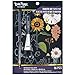 Brea Reese Scratch Art Paper Pad Fall Foraging 14 Sheets 7 Guided Art Designs Metallic Accents Stylus Brush 6x8 Pages DIY Adult Craft Kit - Image 2