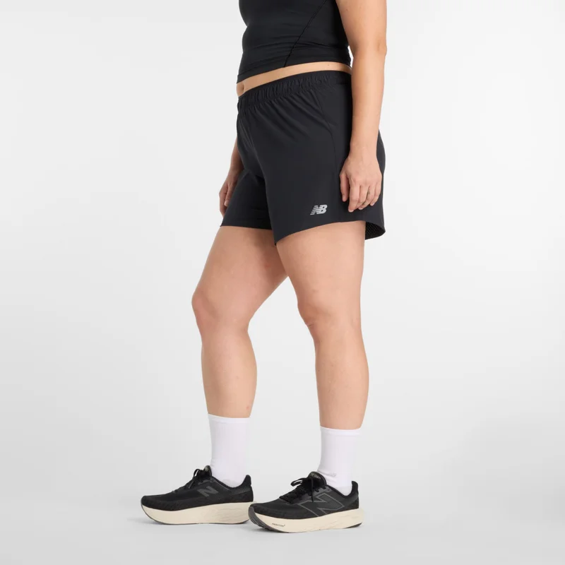 New Balance Black Women's RC Short 5" for Women | Best Price UAE