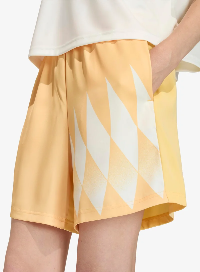 Adidas  House Of Tiro X Common Goal Satin Shorts for Women | Best Price UAE