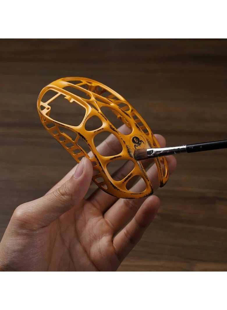 GravaStar Mercury X Battle Worn-Yellow 8K Wireless Gaming Mouse  - Image 3