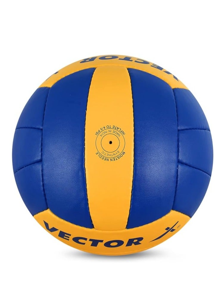 Vector X Soft X Smash Volleyball | Size: 4 | 18 Panels | Material: PU | Bladder Latex | Hand Stitched | Indoor Outdoor Sports | for Beginner, Trainers | Anti Slip Surface - Image 2