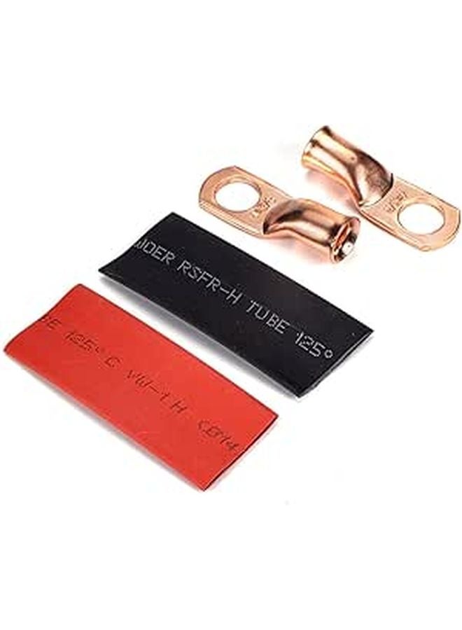Car Battery Terminal Cleaning Set Quick Connect Clips Positive Negative Connectors Easy Installation - Image 1
