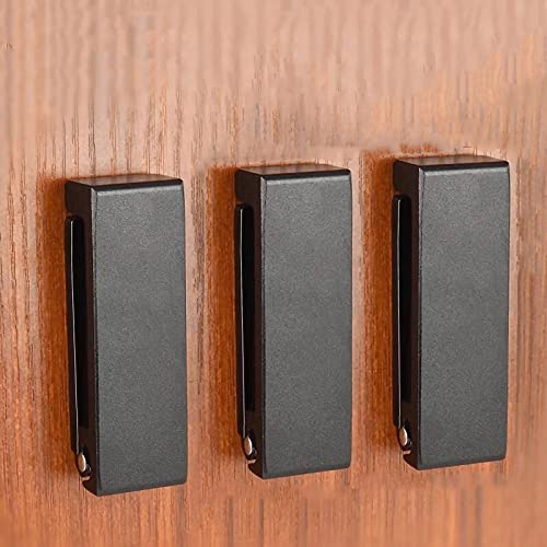 Latomex Folding Coat Hooks, Foldable Wall Hooks for Hanging Aluminum Alloy Cloth Hanger Coat Hanger Headphones Holder Headset Wall Hanger Hook- Pack of 4 - Image 4