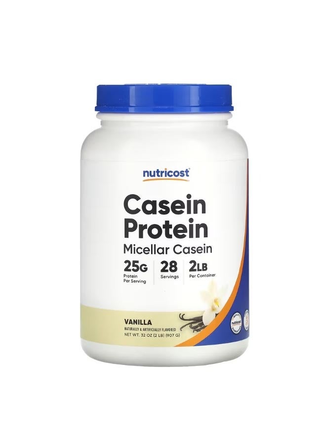 Nutricost Casein Protein Vanilla 2 Lb 907 G - Image 1