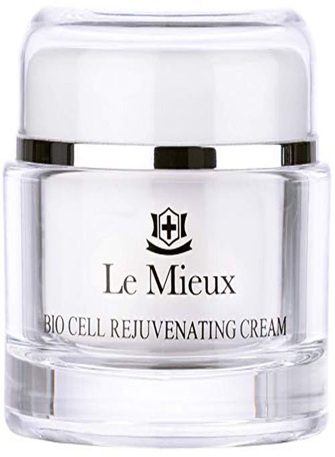 Le Mieux Bio Cell Rejuvenating Cream Triple Peptide Facial Moisturizer With Hyaluronic Acid, Squalane & Rose Hip, Night & Day Cream For Face & Neck, No Parabens Or Sulfates (1.75 Oz / 52 Ml) - Image 1