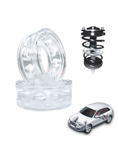 2 PCS Car Auto C Type Shock Absorber Spring Bumper Power Cushion Buffer, Spring Spacing: 27mm, Colloid Height: 50mm
