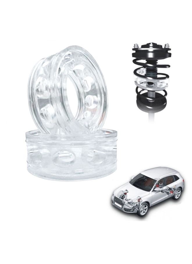 BURAQ - 2 PCS Car Auto C Type Shock Absorber Spring Bumper Power Cushion Buffer, Spring Spacing: 27mm, Colloid Height: 50mm - Image 1
