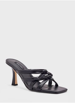 NINE WEST Multi Strap Mid Heel Sandals  - Image 2