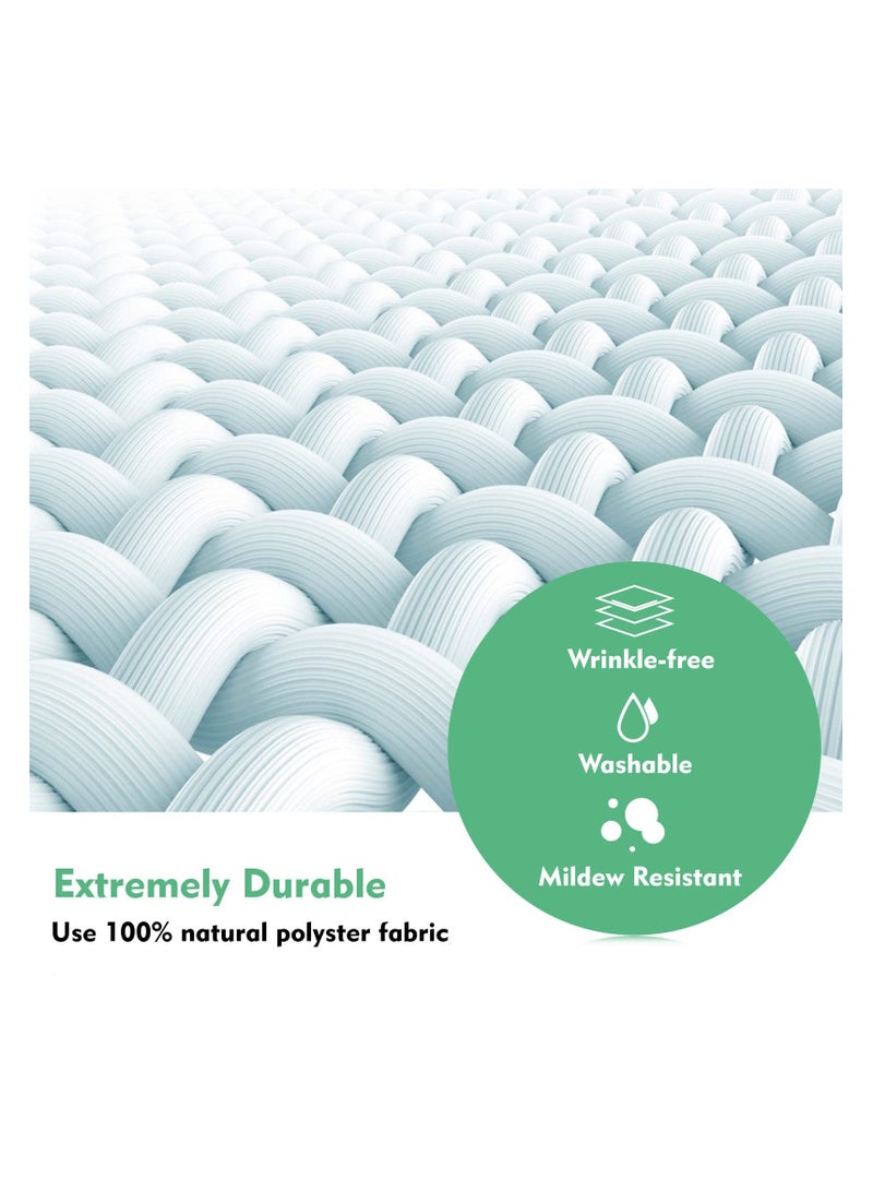 100 inch Projector Screen,16:9 4K ,with Hooks,Portable, Projection Screens, Movie Screen ,Double Sided ,Washable, Foldable ,for Home Theater , Office, Outdoor Movies,Camp Party - Image 2