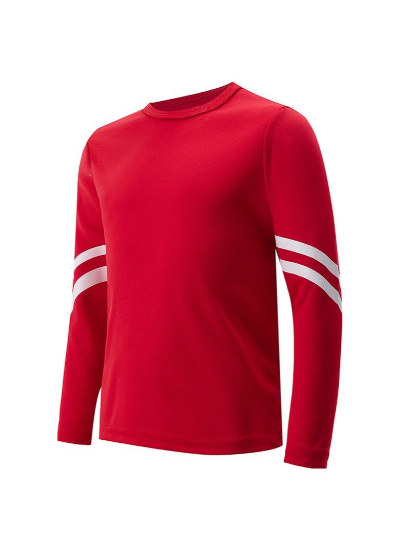 Overseas Children'S Long-Sleeved T-Shirt Boys Sports Casual Top Girls Fashion All-Match Base Long - Image 4