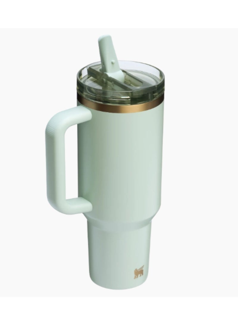 Stanley Quencher ProTour Flip Straw Tumbler with Leakproof  Lid 40 OZ, Double-wall Vacuum Insulation, Built-In Straw, Cupholder Compatible for Car, Travel, BPA-Free - Image 3