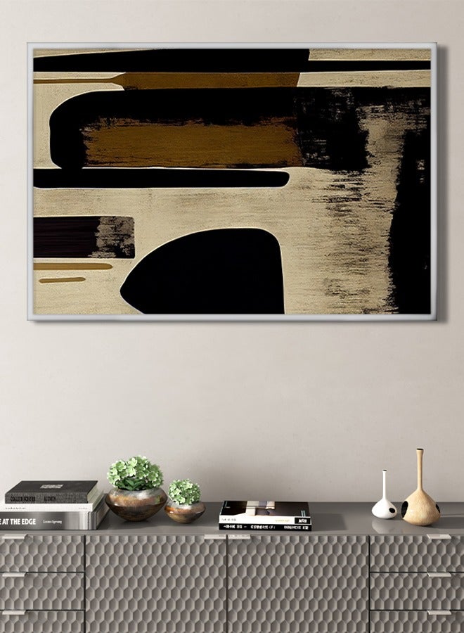 4gdran Canvas Wall Art For Wall Decoration Bohemian art Design With A Hollow Frame Size 120x80cm One Piece  - Image 3
