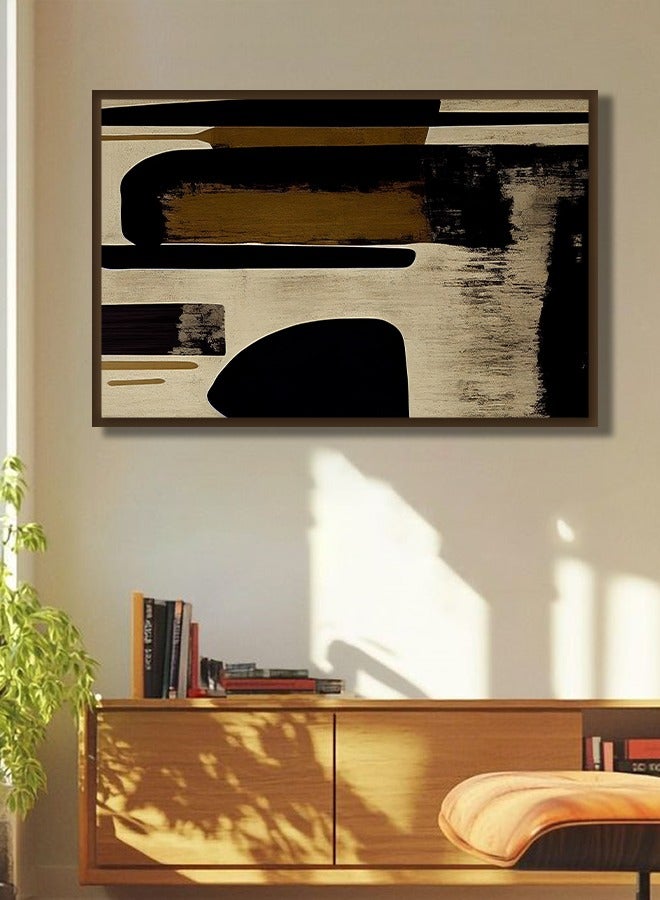 4gdran Canvas Wall Art For Wall Decoration Bohemian art Design With A Hollow Frame Size 120x80cm One Piece  - Image 4