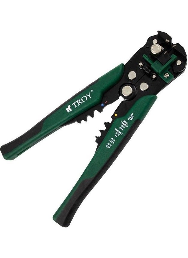 Troy 24015 Professional Automatic Cable Stripping Pliers, 9"  - Image 1