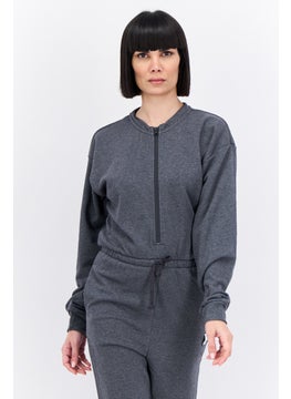 Women Sportswear Fit Long Sleeves Outdoor Jumpsuit, Grey - pzsku/Z0CEB1E16B5B000CF2BEDZ/45/_/1737642088/b6578fee-9722-4212-beb0-858310a50015