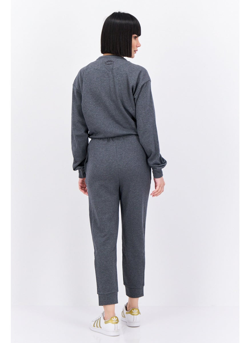 Women Sportswear Fit Long Sleeves Outdoor Jumpsuit, Grey - pzsku/Z0CEB1E16B5B000CF2BEDZ/45/_/1737642097/33012abf-5ab9-4294-9a10-39e637d7c8d1