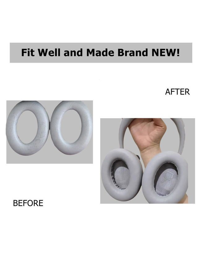 Cypher.V Replacement Ear Pads Cushions, Earpads Cover for Bose 700 Noise Cancelling NC700 Over Ear Headphones (Grey) - Image 5