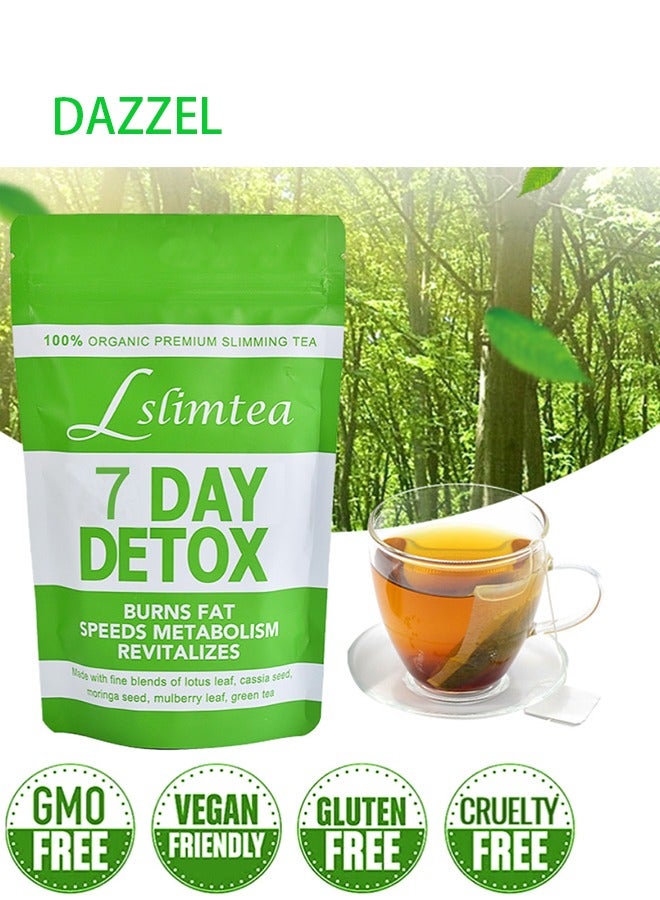 DAZZEL 14 Day Detox Tea, Weight Loss Tea, slim tea , detox slimming tea - Image 2