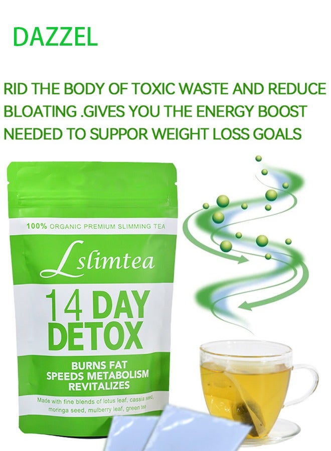 DAZZEL 14 Day Detox Tea, Weight Loss Tea, slim tea , detox slimming tea - Image 4