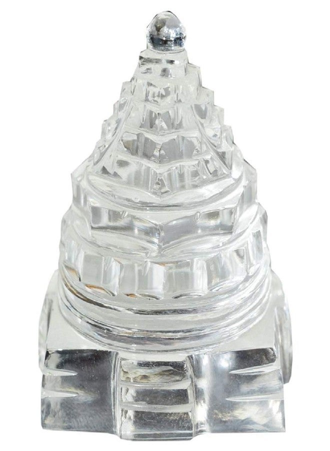 Denique Crystal shri Yantra meru Shree Yantra Blessed & Energized for Spiritual Powers, Correcting Vastu Doshas 30-40 Grams - Image 3