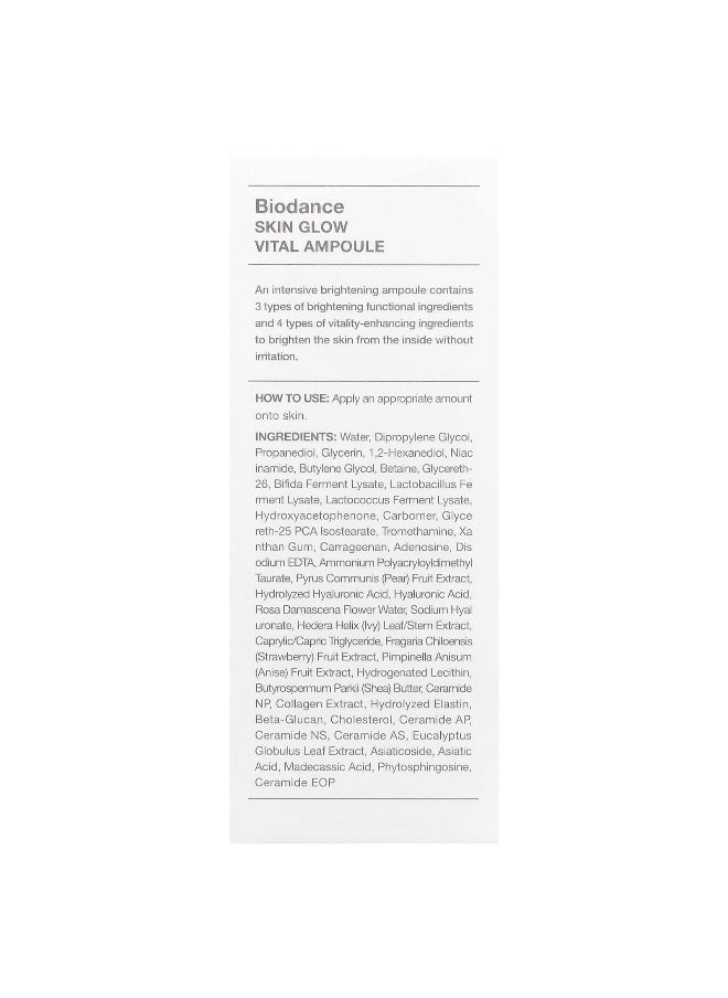 BIODANCE Biodance, Skin Glow Vital Ampoule , 1.69 fl oz (50 ml)  - Image 3