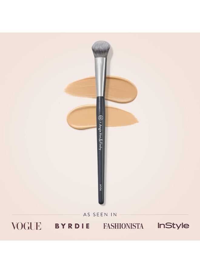 بي كيه بيوتي فرشاة إخفاء أنجي Hot & Flashy A506 -"حبة القط" فرشاة الوجه -تحت العين إخفاء والتواء -فرش مكياج - Image 2