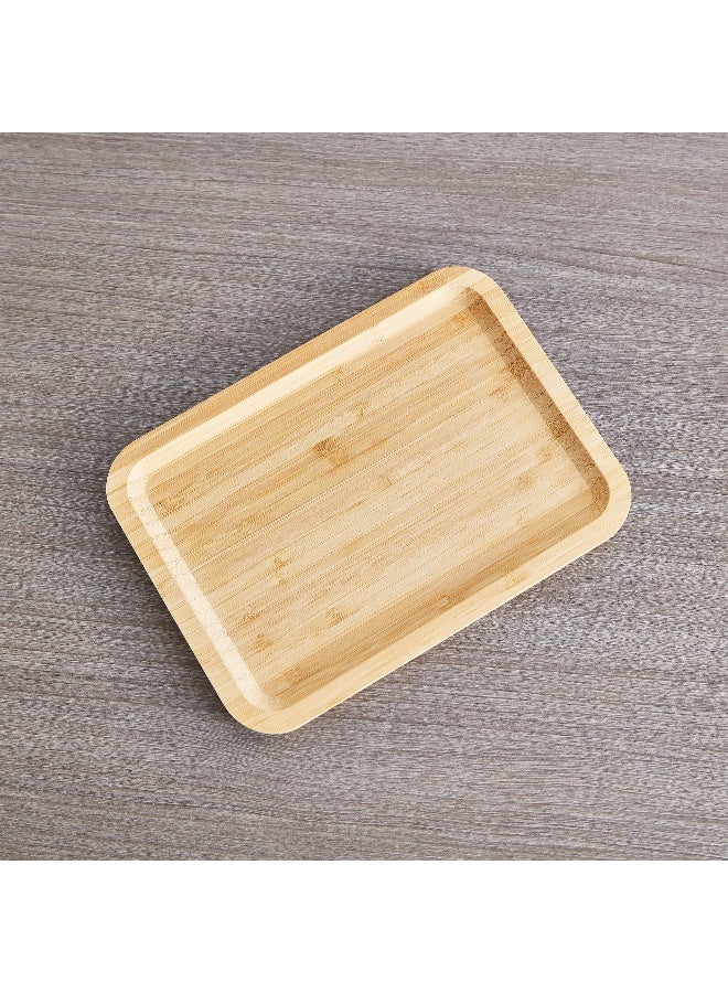 Home Box صينية مستطيلة من الخيزران 25 سم - Image 3