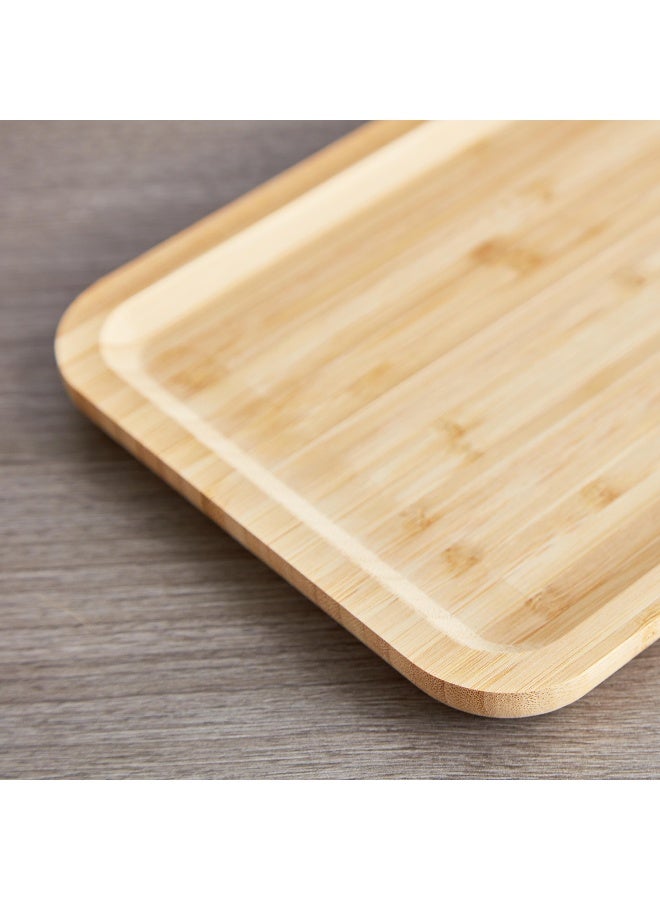 Home Box صينية مستطيلة من الخيزران 25 سم - Image 4