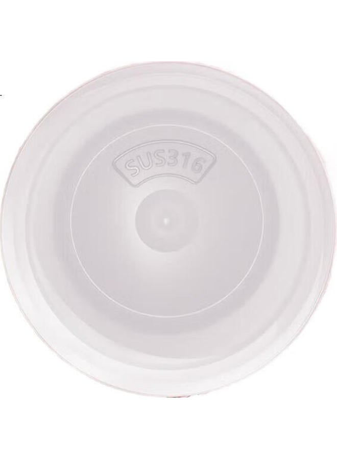 Vanow Cherry Blossom Insulated Mug For Women New Style, Coffee Ceramic Inner Liner, Straw Cup, Graduation Gift For Teachers - Image 1