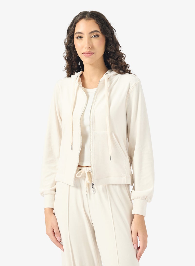 اونلي هودي بسحاب أساسي - Image 1