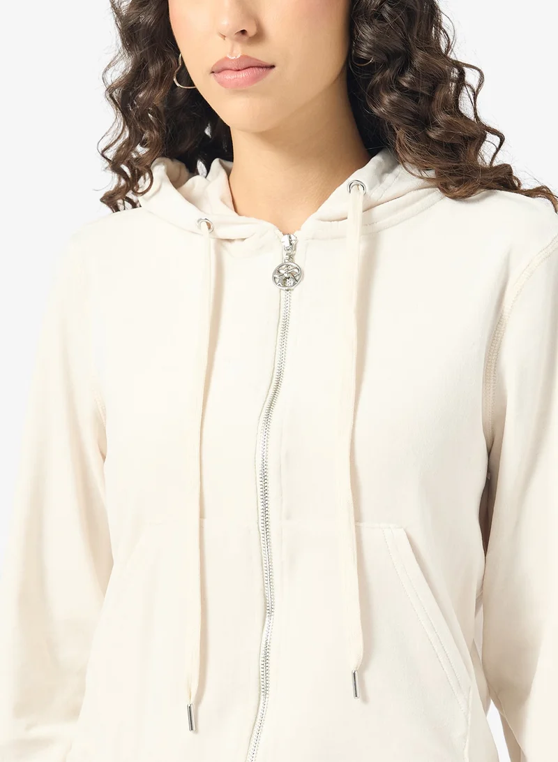 ONLY  Essential Zip Through Hoodie for Women | Best Price UAE