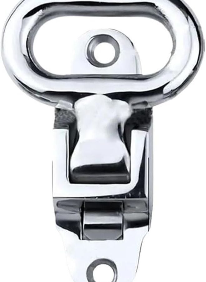 Silver Collapsible Non Slip Truck Bed Step Tool Portable Folding Foot Pedal - Image 1