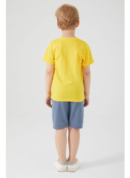 Batman Yellow Hero Yellow Boy Bermuda Suit  - Image 3