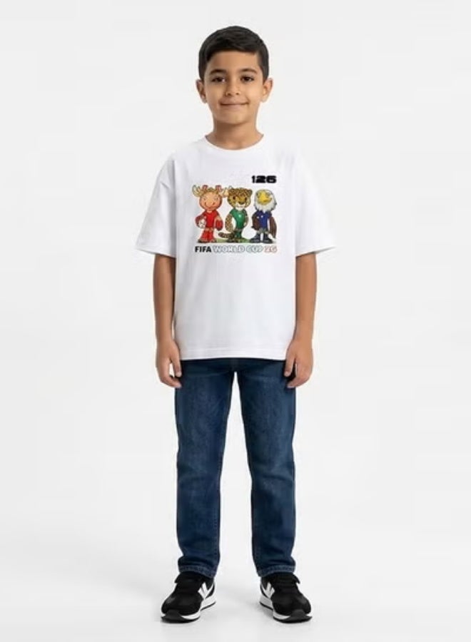 SIRKAR KIDS-OVERSIZED PRINTED T-SHIRTS - Image 5