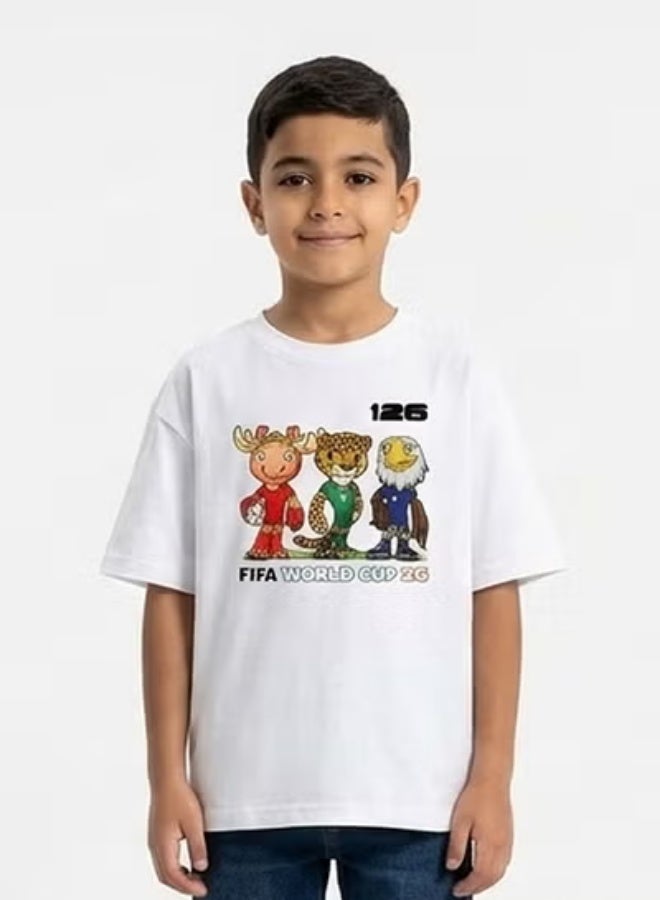SIRKAR KIDS-OVERSIZED PRINTED T-SHIRTS - Image 1
