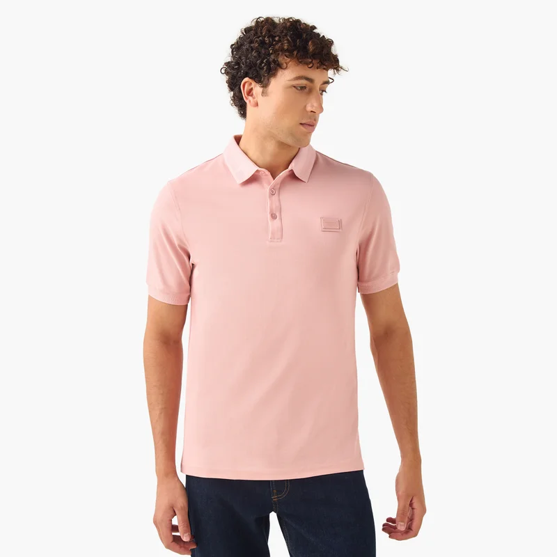 Emperor Emperor Logo Applique Polo T-shirt