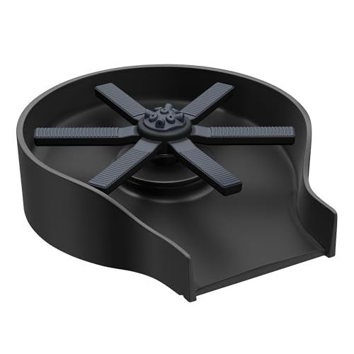KRAUS CleanMate Glass Rinser for Kitchen Sink in Matte Black Color Finish KGR500MB - Image 1