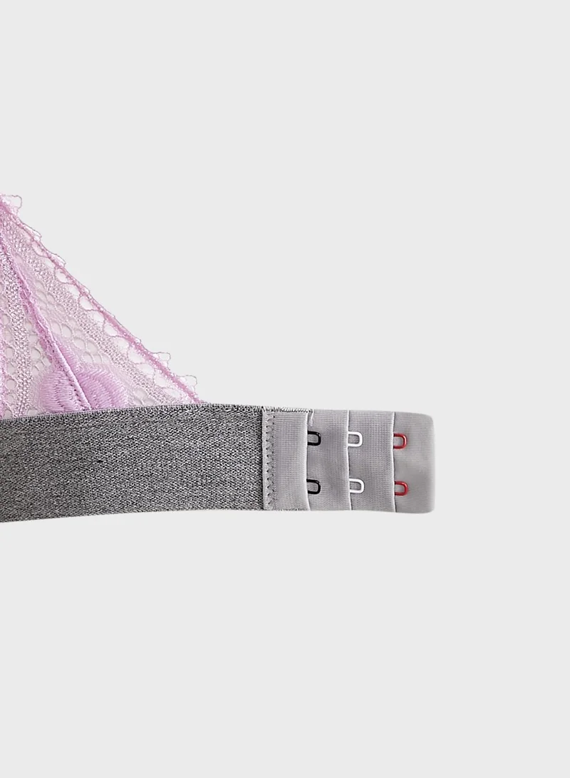 TOMMY HILFIGER Unlined Triangle Bralette