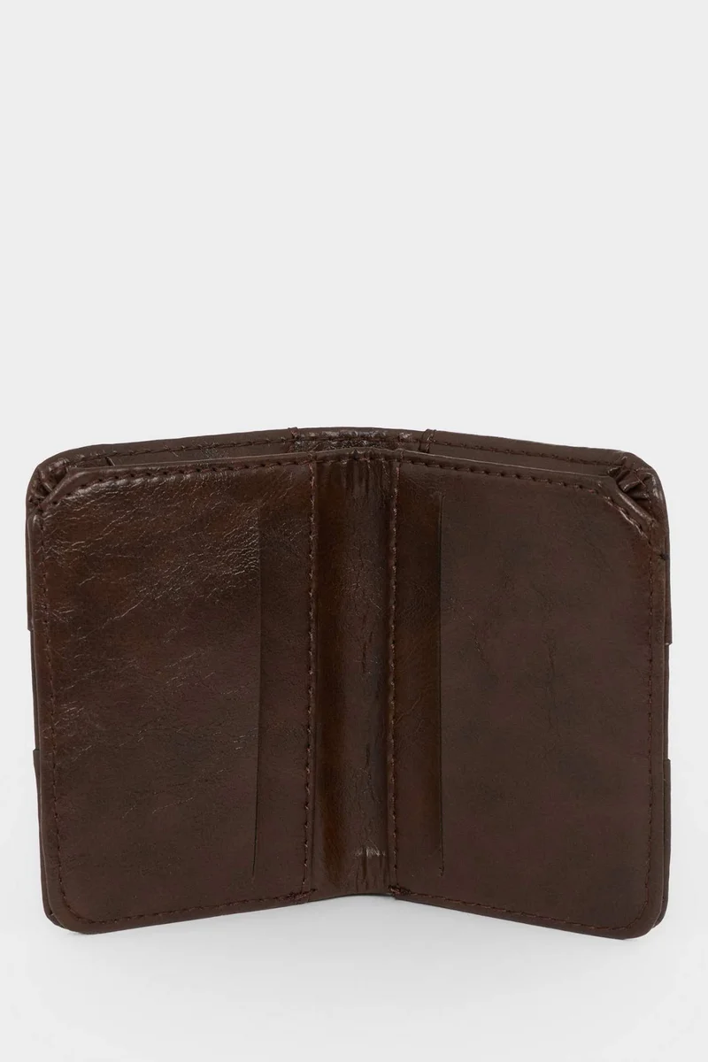 ديفاكتو Man Faux Leather Wallets