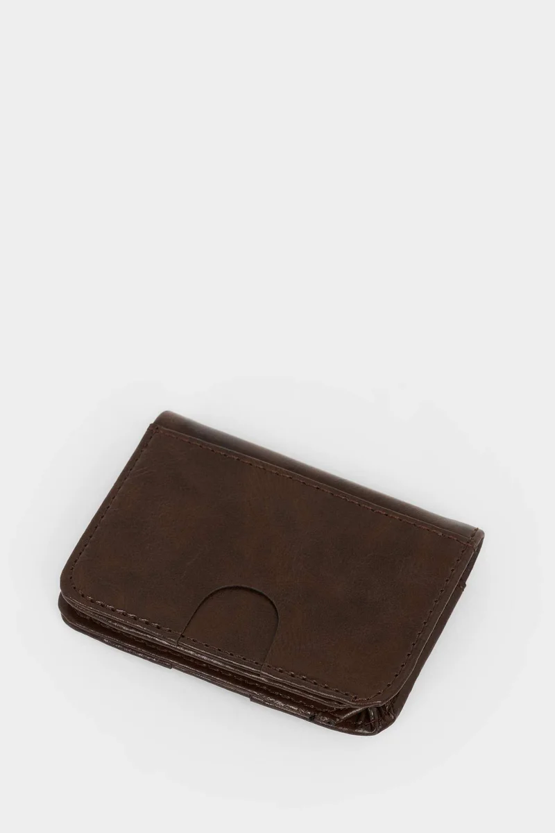 Defacto  Man Faux Leather Wallets for Men | Best Price UAE