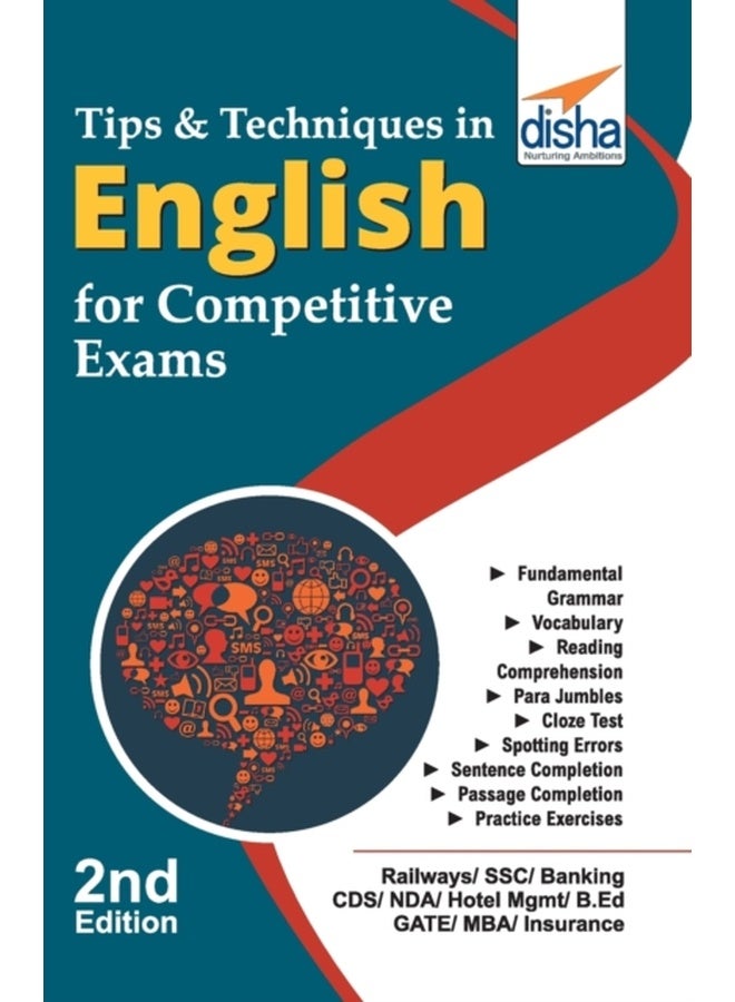 Tips & Techniques in English for Competitive Exams [Paperback] [Apr 18, 2018] Disha Experts 